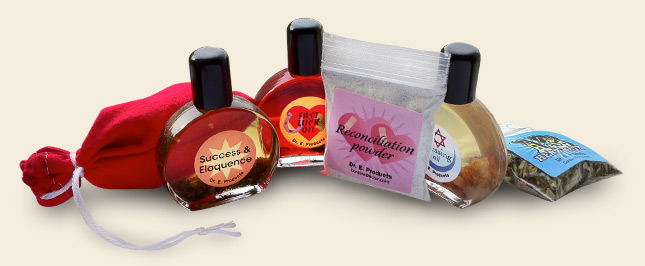 Dr. E. Products Mojo Bag, Oils, Powders and Herb Baths