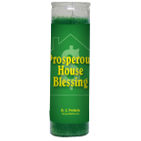 Prosperous House Blessing Candle - Setting of Lights (image for) Prosperous House Blessing Candle - Setting of Lights