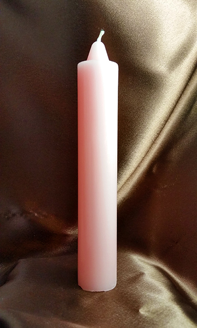 Pink Hoodoo Rootwork Jumbo Candle (9 inches)