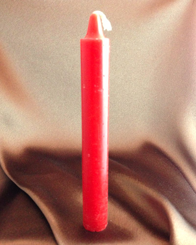 Red Offertory Candle (6 inches)