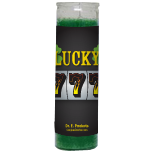 Lucky 777 Candle - Setting of Lights (image for) Lucky 777 Candle - Setting of Lights