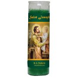 Saint Joseph Candle - Setting of Lights (image for) Saint Joseph Candle - Setting of Lights